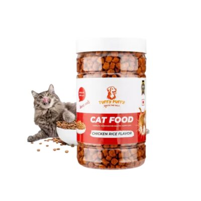 Tuffy Puffy Grain-Free Cat Food – 900GM Protein-Rich Kibble