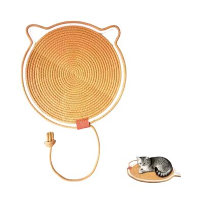Cat Scratch Mat – Multicolour Cotton Rope Thread Pad for Cats