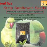 Sunflower Seed Bird Food, 450g – Nutritious Dry Bird Feed - Image 2