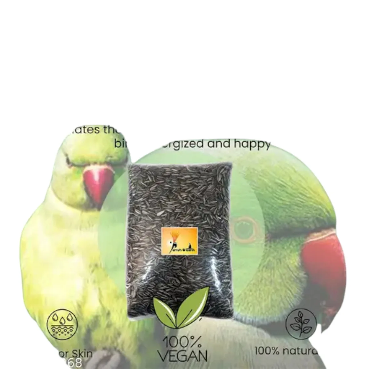 Sunflower Seed Bird Food, 450g – Nutritious Dry Bird Feed - Image 3