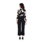 Urbane Graceful Women’s Jumpsuit – Printed Polyester - Image 2