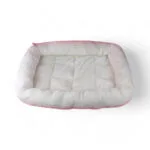 Ultra-Soft Cream Faux Fur Pet Bed – Small, 60×40×15 cm - Image 4