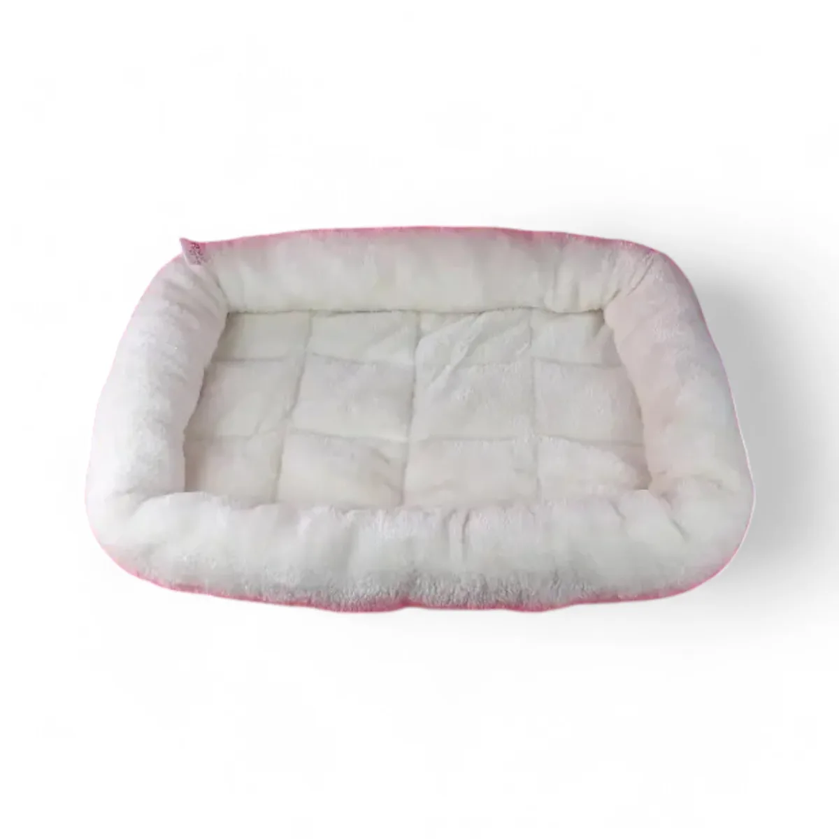Ultra-Soft Cream Faux Fur Pet Bed – Small, 60×40×15 cm - Image 4