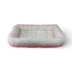 Ultra-Soft Cream Faux Fur Pet Bed – Small, 60×40×15 cm - Image 3
