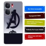 IQOO Neo 9 Pro Back Cover Printed Soft Case – Silver