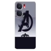 IQOO Neo 9 Pro Back Cover Printed Soft Case – Silver - Image 3