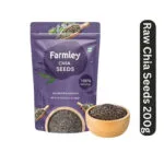 Farmley Premium Chia Seeds 200g – Omega 3 & Fibre Boost