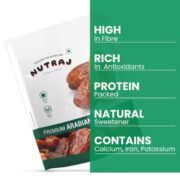 Nutraj Classic Arabian Dates 500gm – Natural & Additive-Free - Image 3