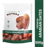 Nutraj Classic Arabian Dates 500gm – Natural & Additive-Free