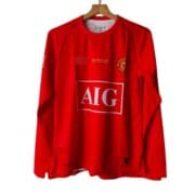 Manchester United Ronaldo 2008 Full Sleeve Jersey – Red - Image 2