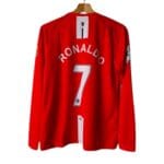 Manchester United Ronaldo 2008 Full Sleeve Jersey – Red