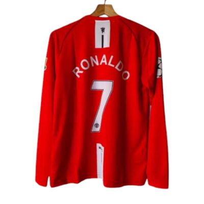 Manchester United Ronaldo 2008 Full Sleeve Jersey – Red
