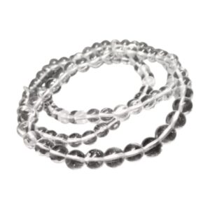 Adjustable Crystal Bead Bracelet – Strength & Clarity