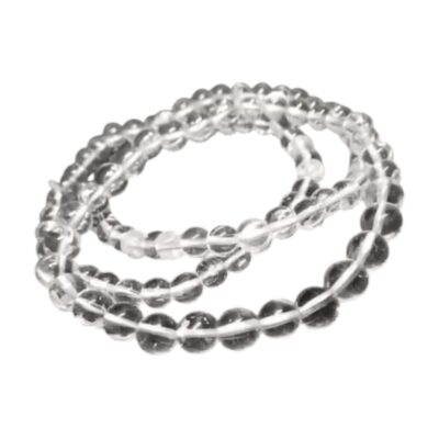 Adjustable Crystal Bead Bracelet – Strength & Clarity