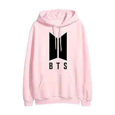 Trendy Lavender BTS Hoodie for Women – Fleece Comfort
