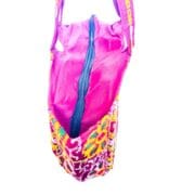 Handmade Gujarati Embroidered Cotton Sling Bag – Multicolour - Image 4