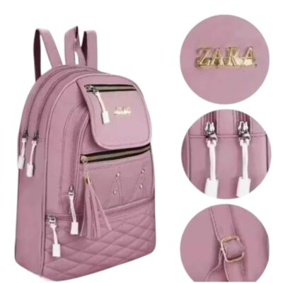 Resdi Quilted PU Shoulder Bag – Free Size