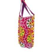 Handmade Gujarati Embroidered Cotton Sling Bag – Multicolour - Image 2