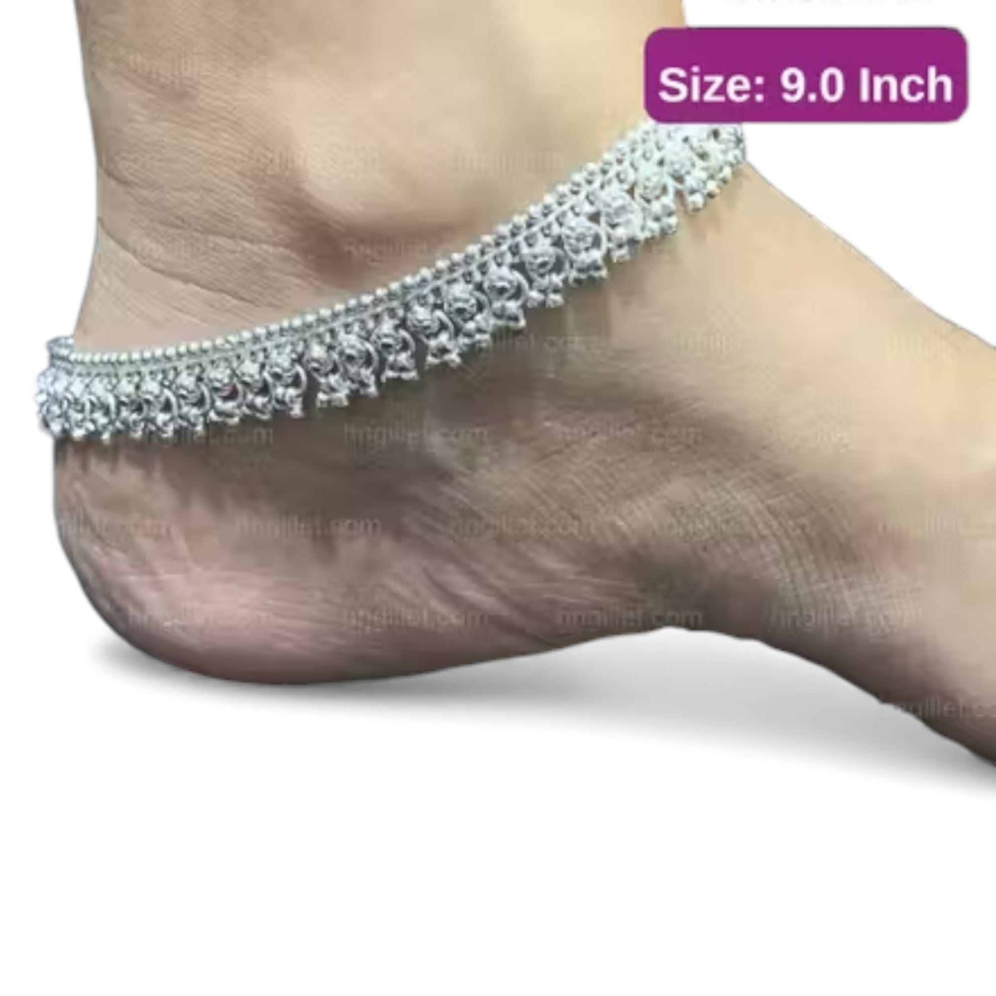 Silver Real Silver Anklet Jewelry