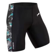 Men’s Cycling Shorts – Printed Polyester Sportswear for Road & Mountain Biking