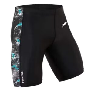 Men’s Cycling Shorts – Printed Polyester Sportswear for Road & Mountain Biking