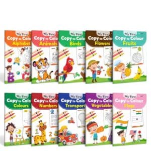 My First Colouring Combo: 10 Early Learning Books